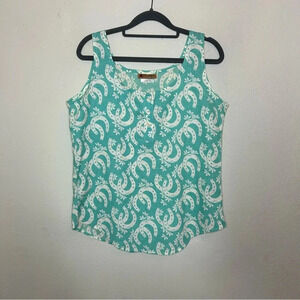 Vintage Ruff Hewn Horseshoe Equestrian Top Size Medium